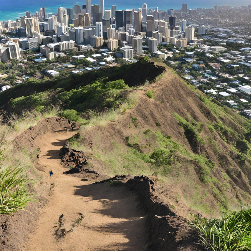 Hike To Diamond Head Hike To Diamond Head