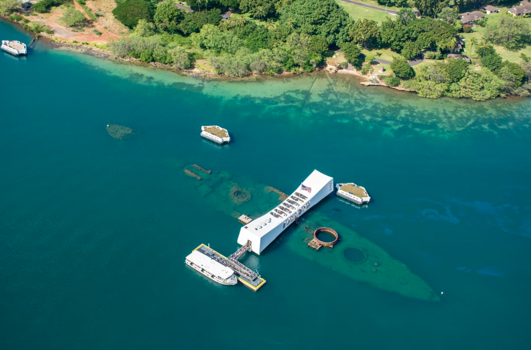 Aerial View of Pearl Harbor Aerial View of Pearl Harbor
