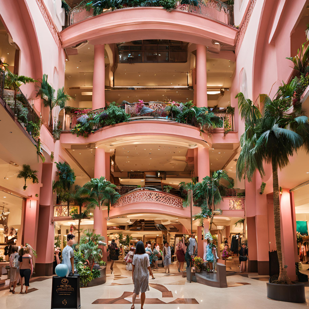 Shopping at Royal Hawaiian Shopping Center Shopping at Royal Hawaiian Shopping Center
