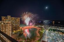 Ilikai PH View Of The Fireworks 