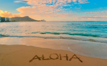 Hawaii Oahu Waikiki Beach