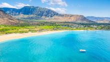 Makaha Beach and Makaha Valley