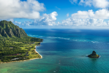 Chinaman's Hat also known as Mokoli'i Island